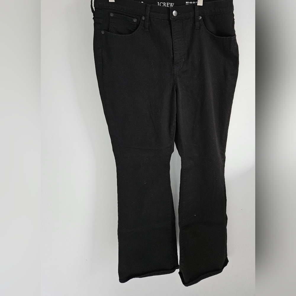 J. Crew RE-03 Boot cut Black Jeans